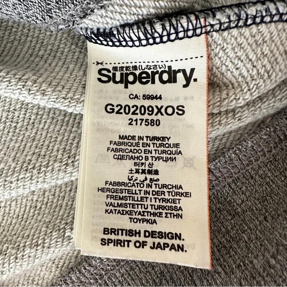 SuperDry Sports Wear Colorblock Hoodie Sweatshirt Pullover Medium - Picture 6 of 12